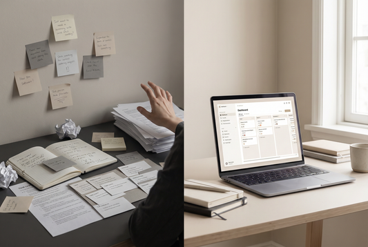 The Notion Template That Turned My Scattered Tasks Into a Clear Workflow